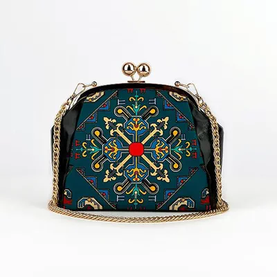 Silk Road - Shaki Leather Bag-3