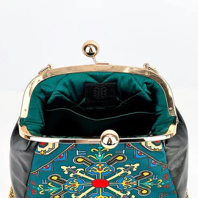 Silk Road - Shaki Leather Bag-2