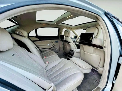 MERCEDES BENZ S63 ///AMG - 2014 - SILVER WITH BEIGE - SUPER CLEAN CAR FRESH JAPAN IMPORT-3