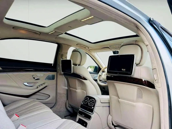 MERCEDES BENZ S63 ///AMG - 2014 - SILVER WITH BEIGE - SUPER CLEAN CAR FRESH JAPAN IMPORT