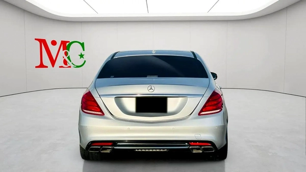MERCEDES BENZ S63 ///AMG - 2014 - SILVER WITH BEIGE - SUPER CLEAN CAR FRESH JAPAN IMPORT