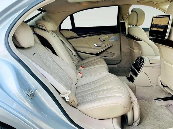 MERCEDES BENZ S63 ///AMG - 2014 - SILVER WITH BEIGE - SUPER CLEAN CAR FRESH JAPAN IMPORT