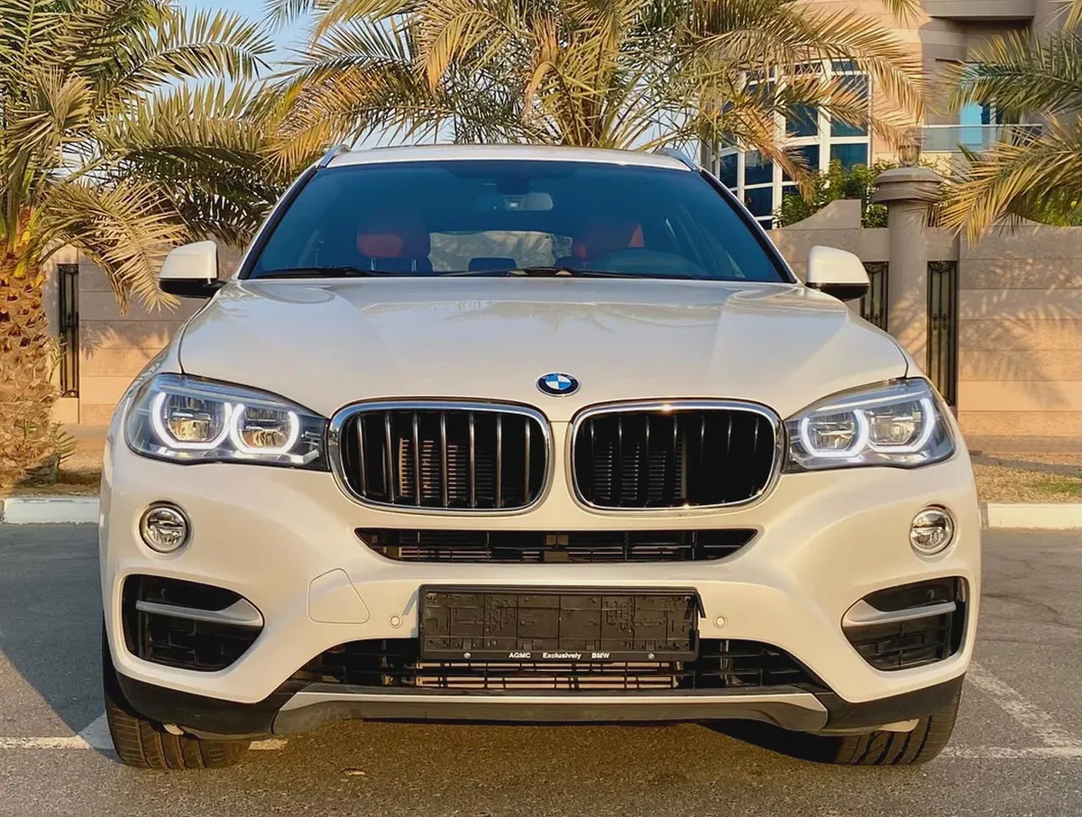 2018 BMW X6 Xdrive 35i || GCC specs || FULL AGENCY SERVICED || ACCIDENT FREE || CARPLAY-5-5