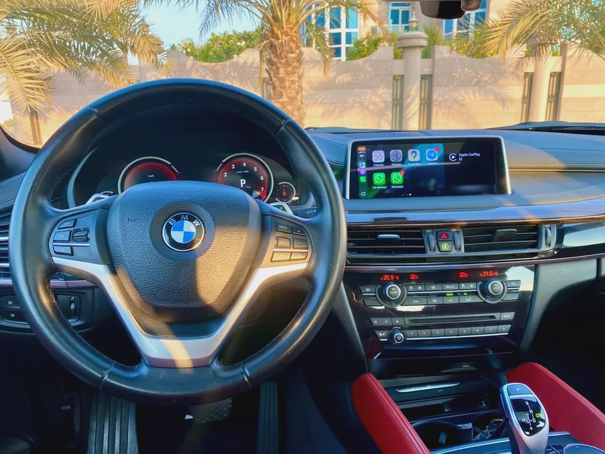 2018 BMW X6 Xdrive 35i || GCC specs || FULL AGENCY SERVICED || ACCIDENT FREE || CARPLAY-17-17