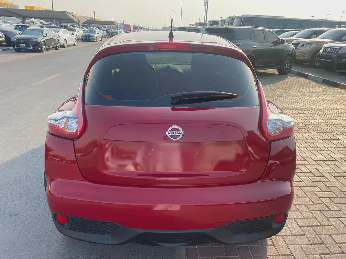 Nissan juke 2016 red color GCC calen car-10-10