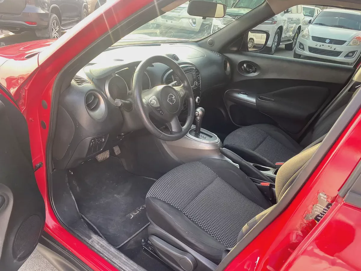 Nissan juke 2016 red color GCC calen car-2-2