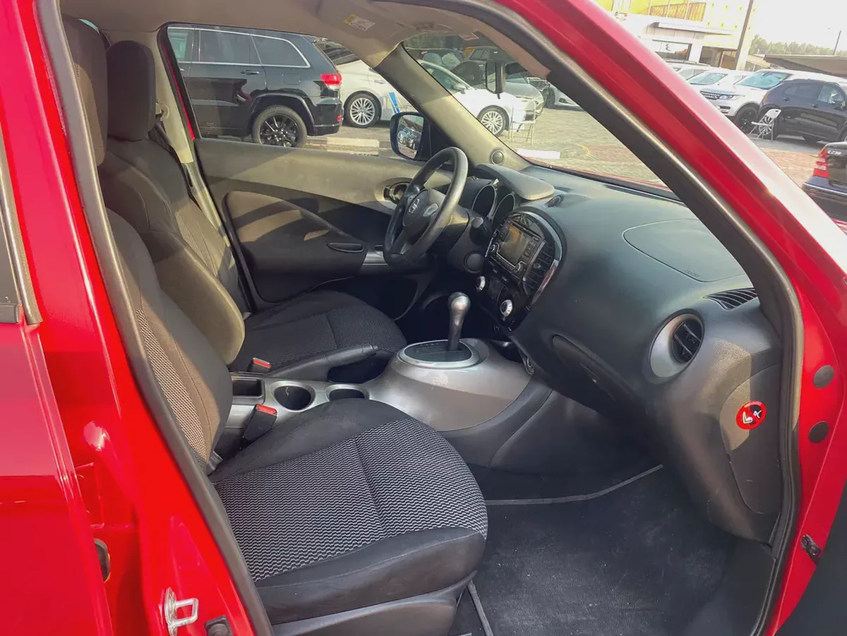 Nissan juke 2016 red color GCC calen car-7-7