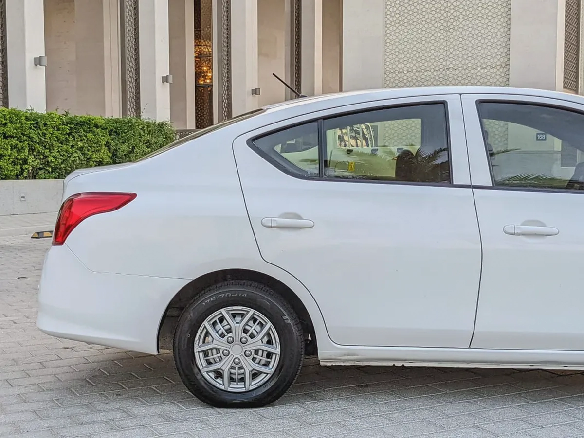 Nissan Sunny 2018 EX Saloon GCC Specs Immaculate Condition With Low KM Perfect Family Sedan
