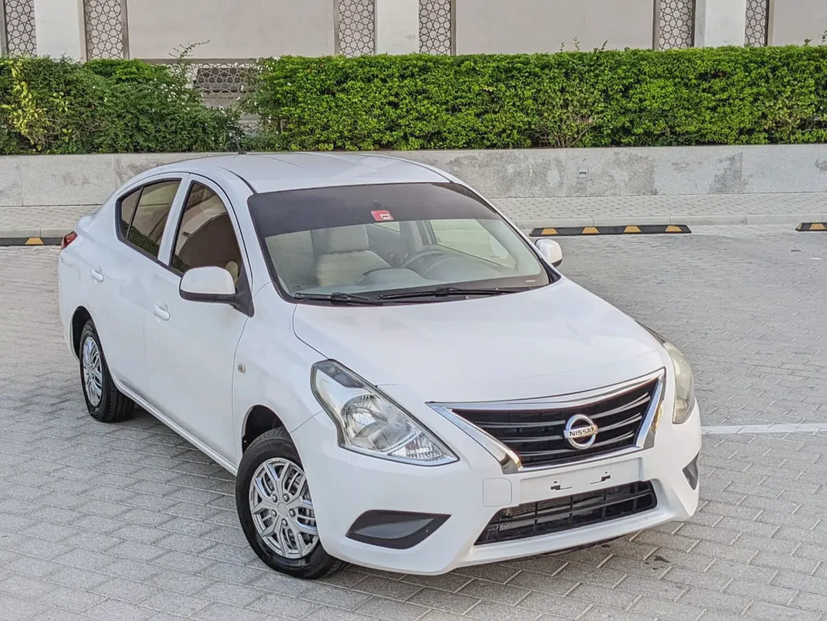 Nissan Sunny 2018 EX Saloon GCC Specs Immaculate Condition With Low KM Perfect Family Sedan