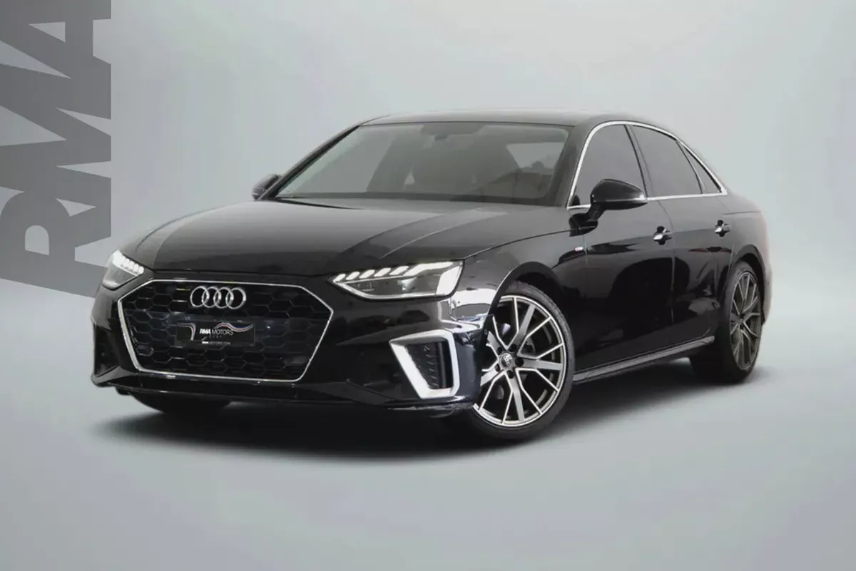 2,069 AED / 60 months | 0% DP | 2022 Audi A4 40TSFI S-Line / Full Service History / Audi Warranty