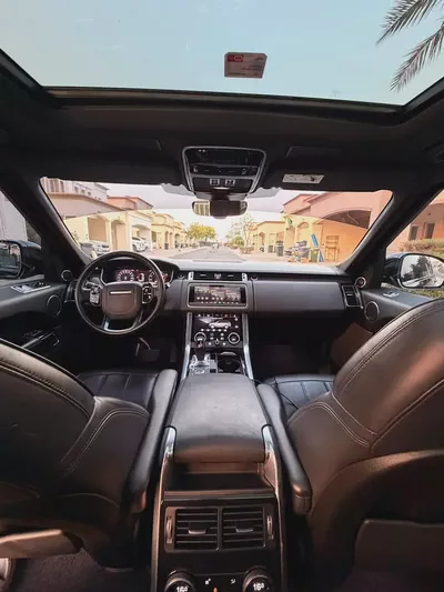 2021 Range Sport HSE V6, Gcc Specs, 58000 km Full Agency History-8