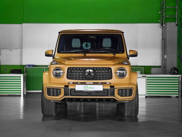 G63 2025 - FACTORY WARRANTY - G MANUFAKTUR OFFICIAL-DOUBLE NIGHT PACKAGE-DIAMOND SEATS-OFFICIAL RIMS