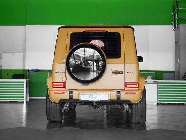 G63 2025 - FACTORY WARRANTY - G MANUFAKTUR OFFICIAL-DOUBLE NIGHT PACKAGE-DIAMOND SEATS-OFFICIAL RIMS