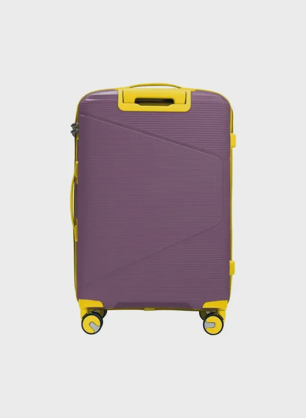 British Tourister 3 Piece Polypropylene Hard side Luggage Set with TSA Lock | Lightweight Spinner Suitcases with 360° Wheels | Durable Trolley Bags for Secure Travel (Small, Medium, Large) – Purple-3-3