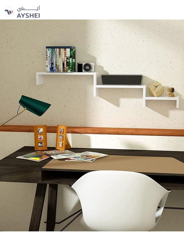 Eworld Set of 3 Wall Mounted Floating Shelf for Decorative and other Stuff