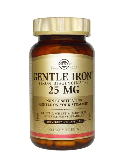 Solgar 180 Capsules Gentle Iron Dietary Supplement-0