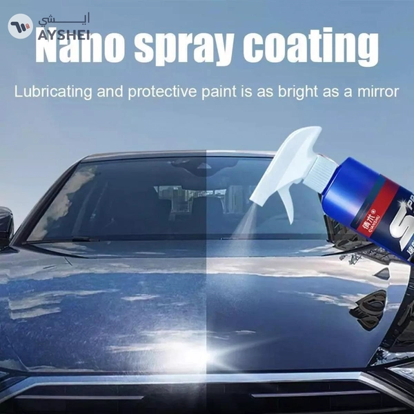 3 in 1 High Protection Fast Car Ceramic Coating Spray, Car Shield Coating Car Paint Repair, Car Scratch Nano Repair Spray, Car Coating Fast Wax Polishing Spray for Scratch Repair