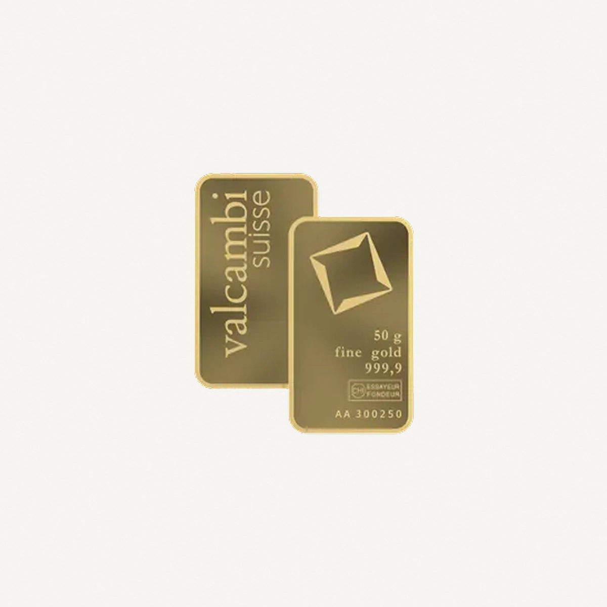 VALCAMBI Suisse 50g Gold Bar-2-2