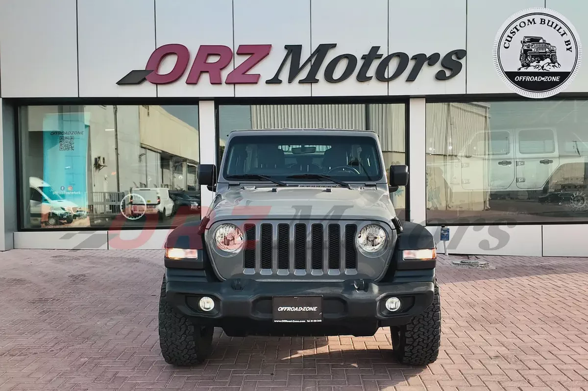 6 MOS WTY AND 2 YRS SP FROM OFFROAD-ZONE | 2021 JEEP WRANGLER 4DR SPORT GRAY | BANK FINANCE-8-8