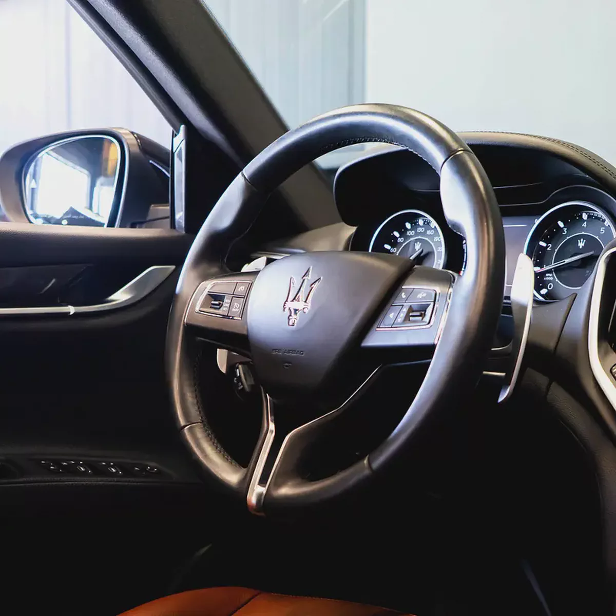 AED 2,874 P.M • 0% Downpayment •  Maserati Ghibli GT Hybrid • 1 Year Warranty-9-9