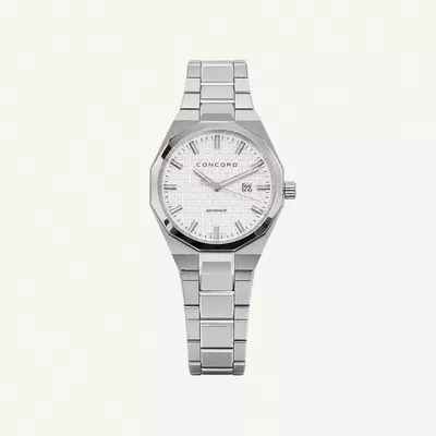 Concord Mariner | Silver Dial 30mm Full Steel - Quartz | condition: New | Year of production 2025 | No original box | No original papers-0