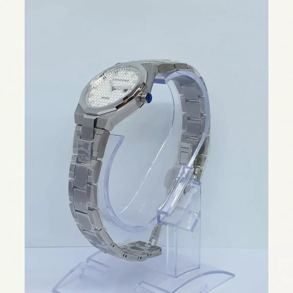 Concord Mariner | Silver Dial 30mm Full Steel - Quartz | condition: New | Year of production 2025 | No original box | No original papers-8-8