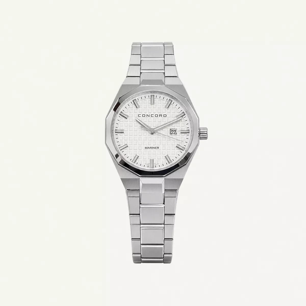 Concord Mariner | Silver Dial 30mm Full Steel - Quartz | condition: New | Year of production 2025 | No original box | No original papers-0-0