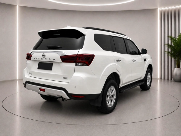 2025 Nissan X-Terra SE | 2,863 KM | 7 Seats | GCC Spec | White