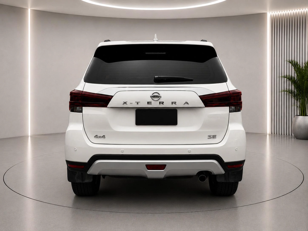 2025 Nissan X-Terra SE | 2,863 KM | 7 Seats | GCC Spec | White-2-2
