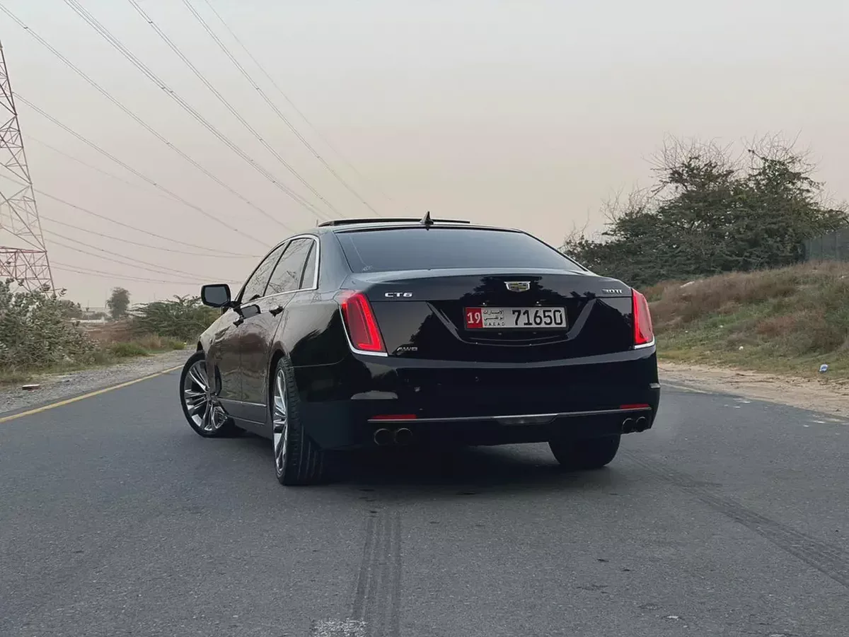 Cadilac CT6 3.0TT 2017 GCC original paint-2-2
