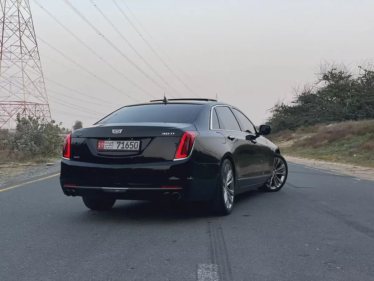 Cadilac CT6 3.0TT 2017 GCC original paint-3-3