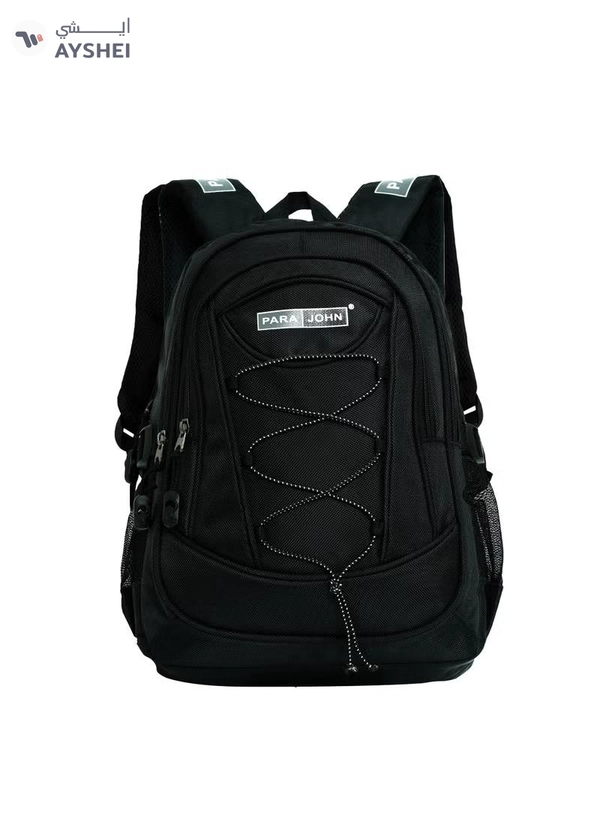 PARAJOHN Classic Students School Backpack Black