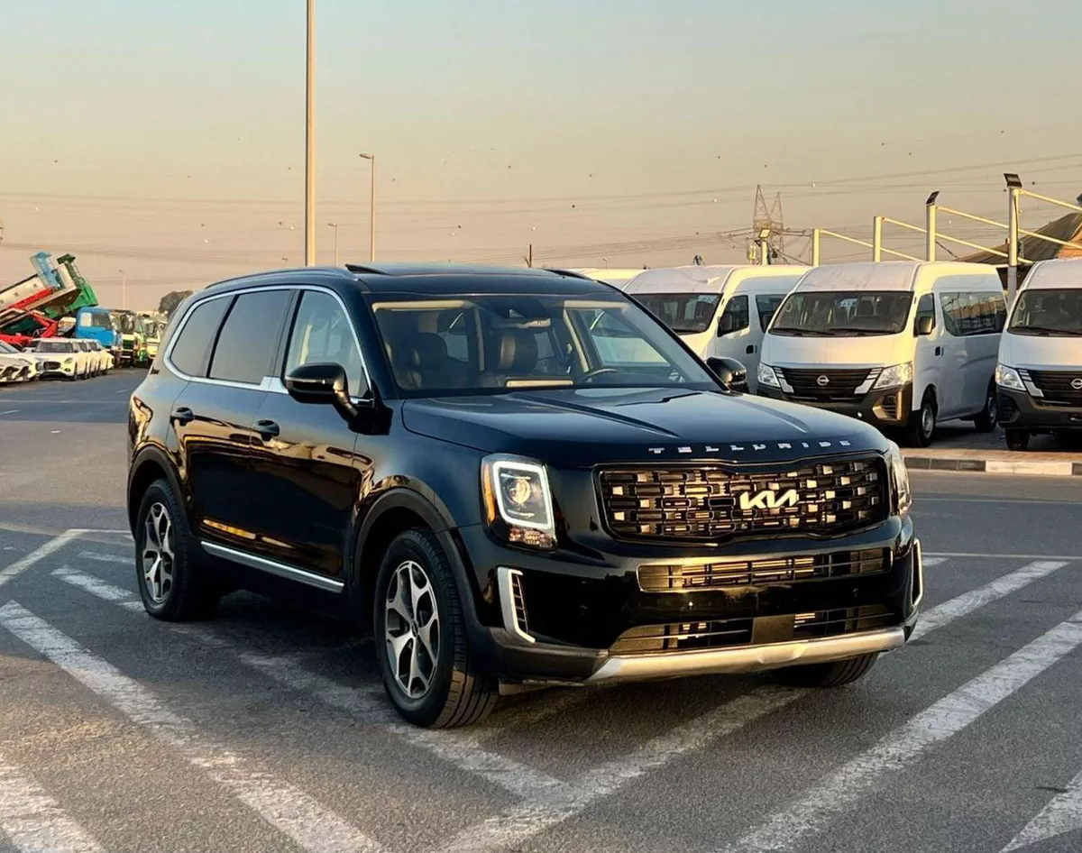 Kia Telluride EX 2022 Kia Telluride Full Option 3.8L V6 - Rear Camera Leather Seat & Sensor - Sunroof - AWD 4x4