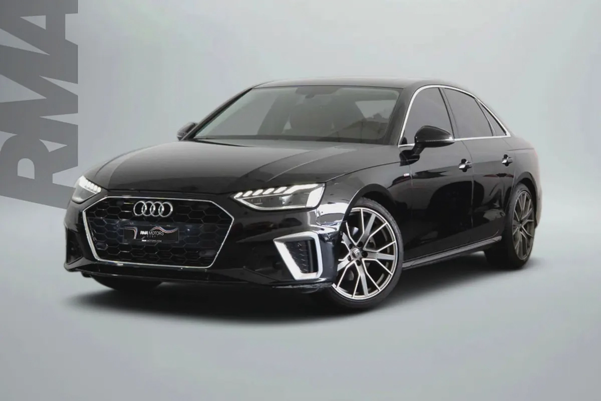 2,187 AED / 60 months | 0% DP | 2022 Audi A4 40TSFI S-Line / Full Service History / Audi Warranty