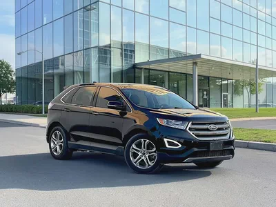 AED 1,045 P.M | Ford Edge 3.5 V6 Titanium 2017 - GCC Specs -under warranty | ORIGINAL PAINT-1