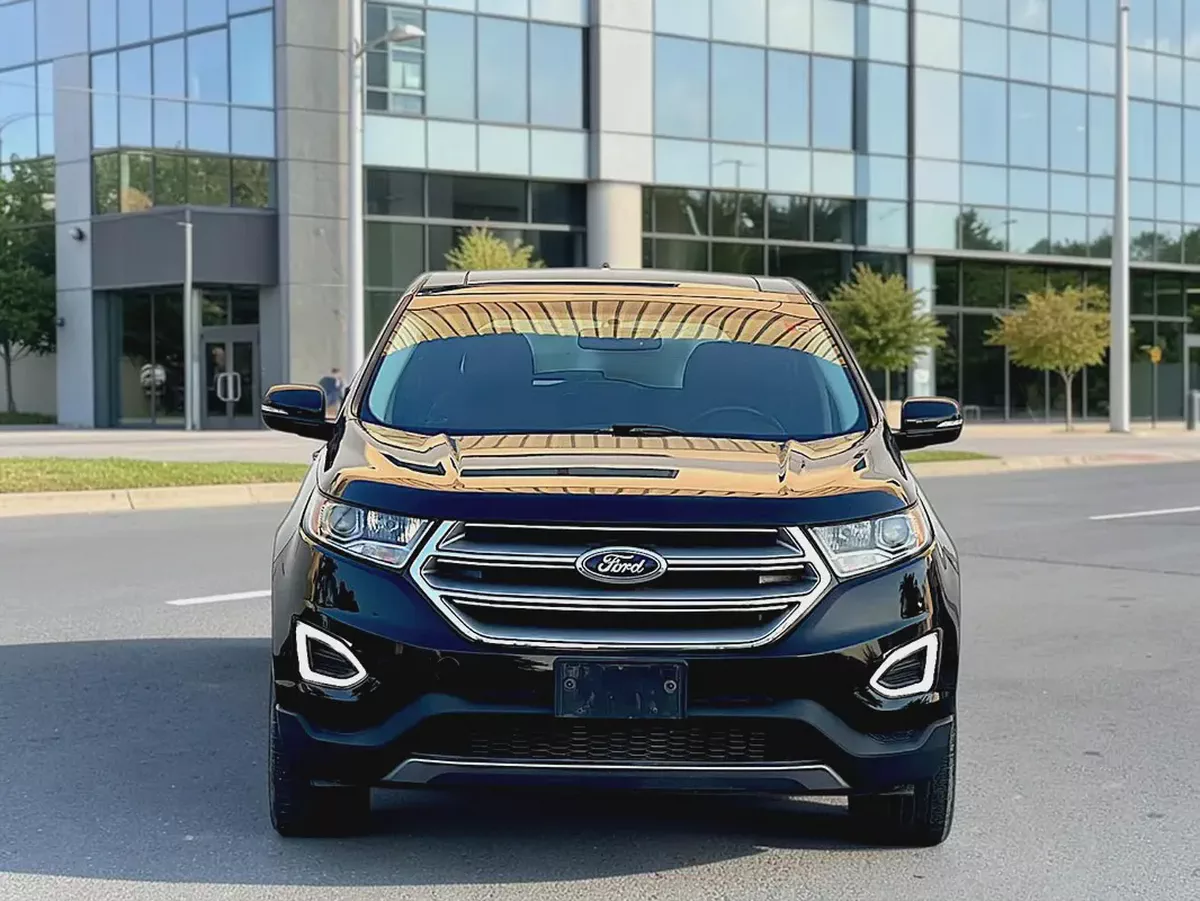 AED 1,045 P.M | Ford Edge 3.5 V6 Titanium 2017 - GCC Specs -under warranty | ORIGINAL PAINT-8-8