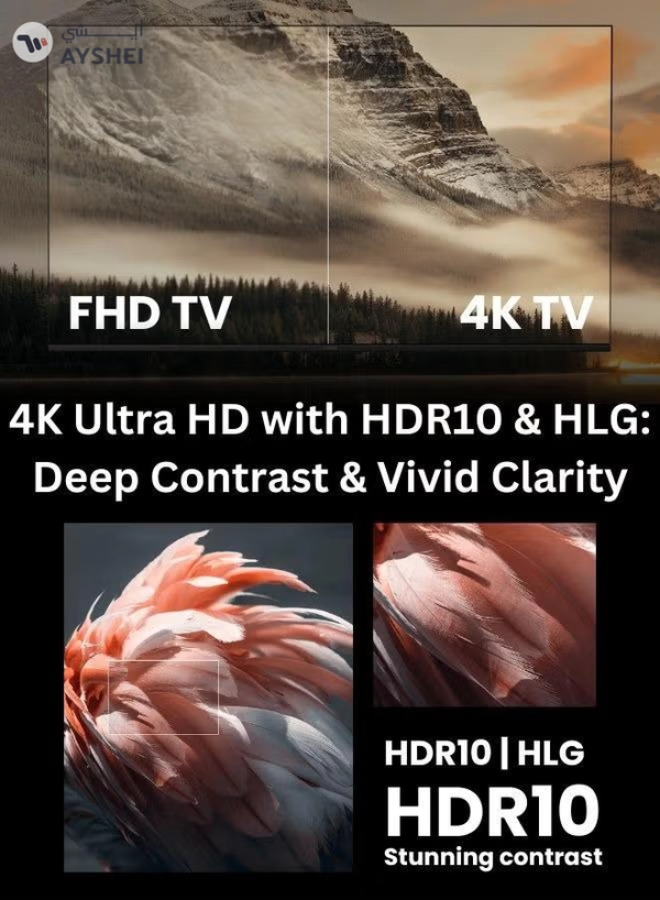 Xiaomi 55-Inch 4K UHD Smart TV, 4K Resolution, HDR10, Google TV + 2.0 Channel Soundbar 30W, HDMI ARC, Bluetooth, USB, MP3, FM 55A2025+SOUNDBAR Black