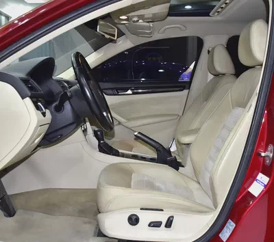 EXCELLENT DEAL for our Volkswagen Passat ( 2016 Model ) in Red Color GCC Specs-9