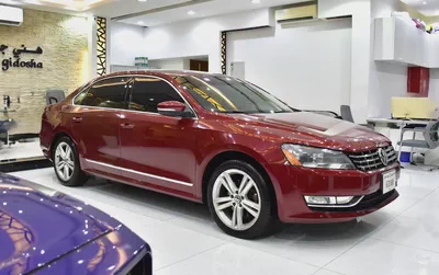 EXCELLENT DEAL for our Volkswagen Passat ( 2016 Model ) in Red Color GCC Specs-2
