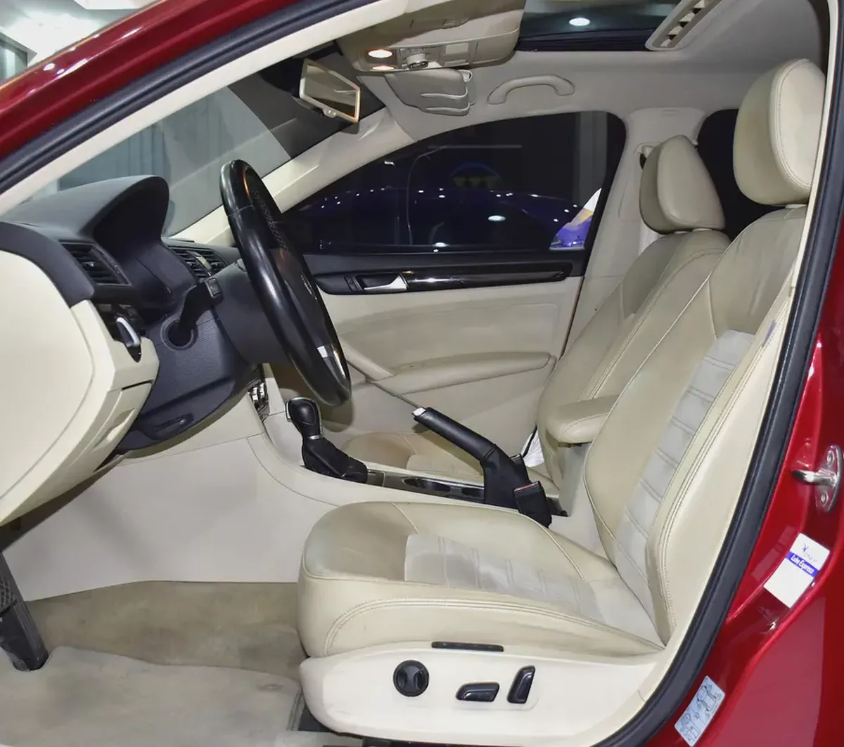 EXCELLENT DEAL for our Volkswagen Passat ( 2016 Model ) in Red Color GCC Specs-9-9