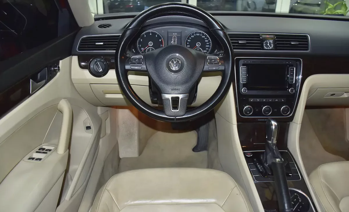 EXCELLENT DEAL for our Volkswagen Passat ( 2016 Model ) in Red Color GCC Specs-11-11