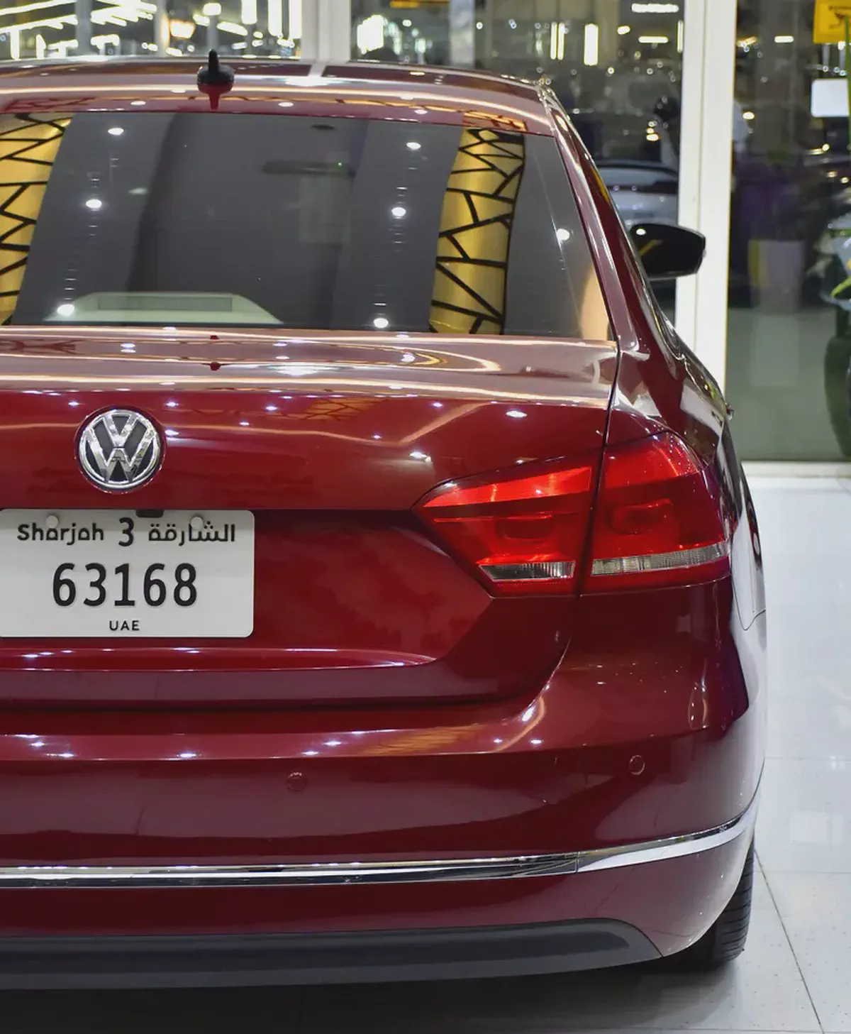 EXCELLENT DEAL for our Volkswagen Passat ( 2016 Model ) in Red Color GCC Specs-8-8