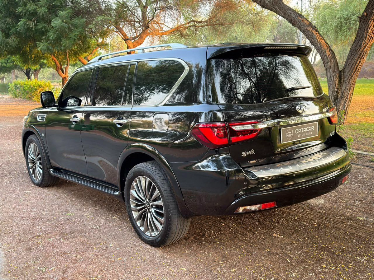 Gulf Specs 2018 INFINITI QX80 50TH Anniversary Edition Sensory Proactive (Top) 8-Seater 5.6Litre V8-18-18