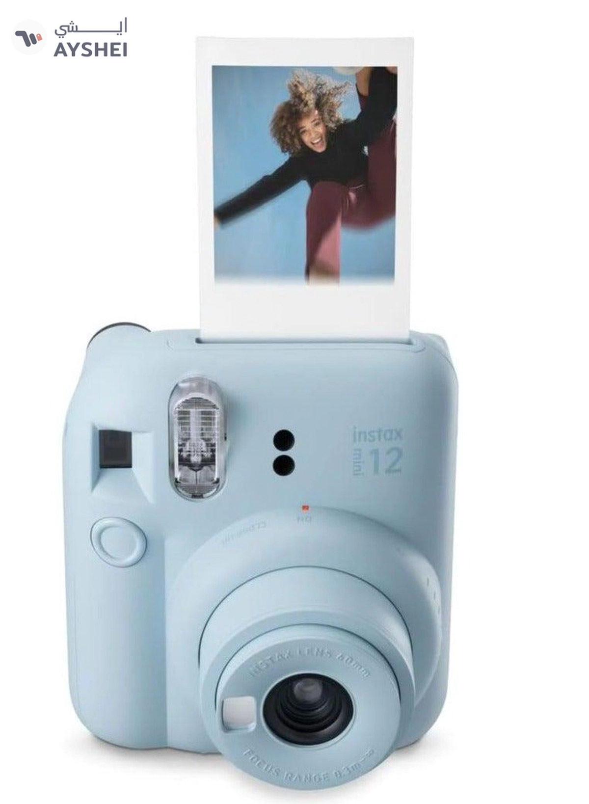 FUJIFILM instax Mini 12 Instant Camera with 20 Shot Film Pack - Pastel Blue-2-2
