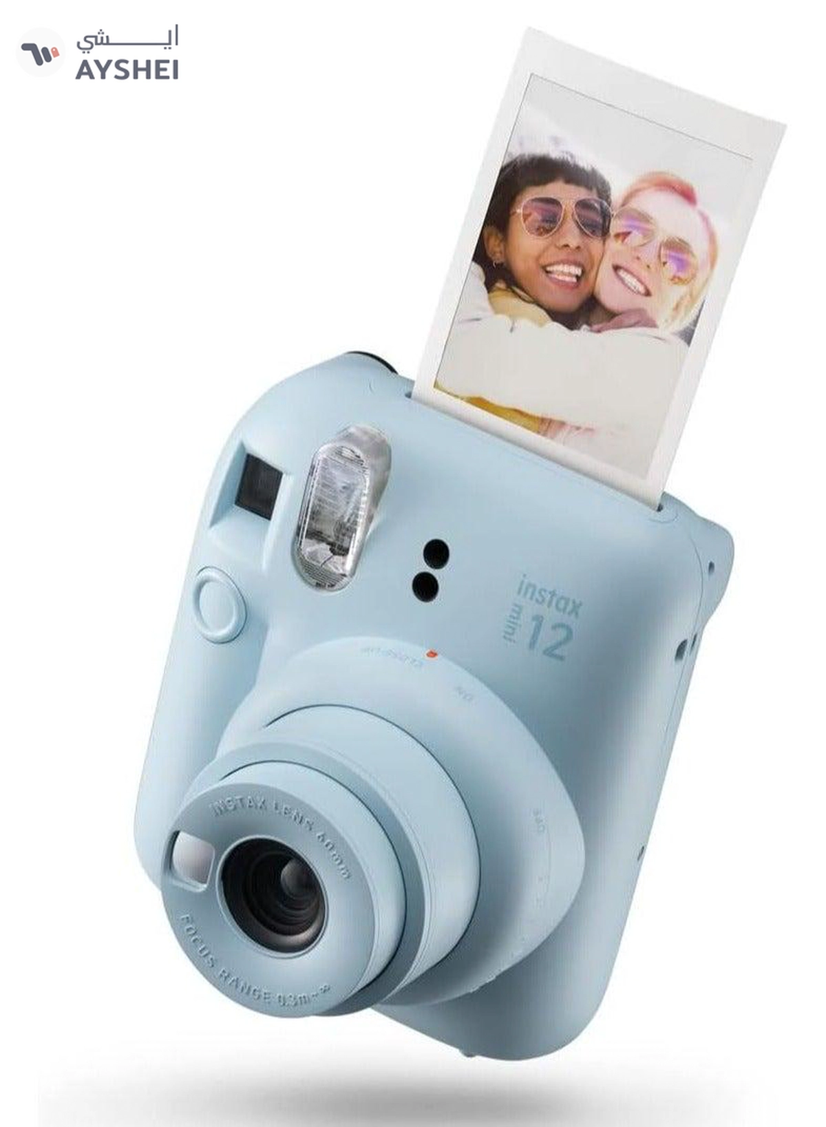 FUJIFILM instax Mini 12 Instant Camera with 20 Shot Film Pack - Pastel Blue-1-1
