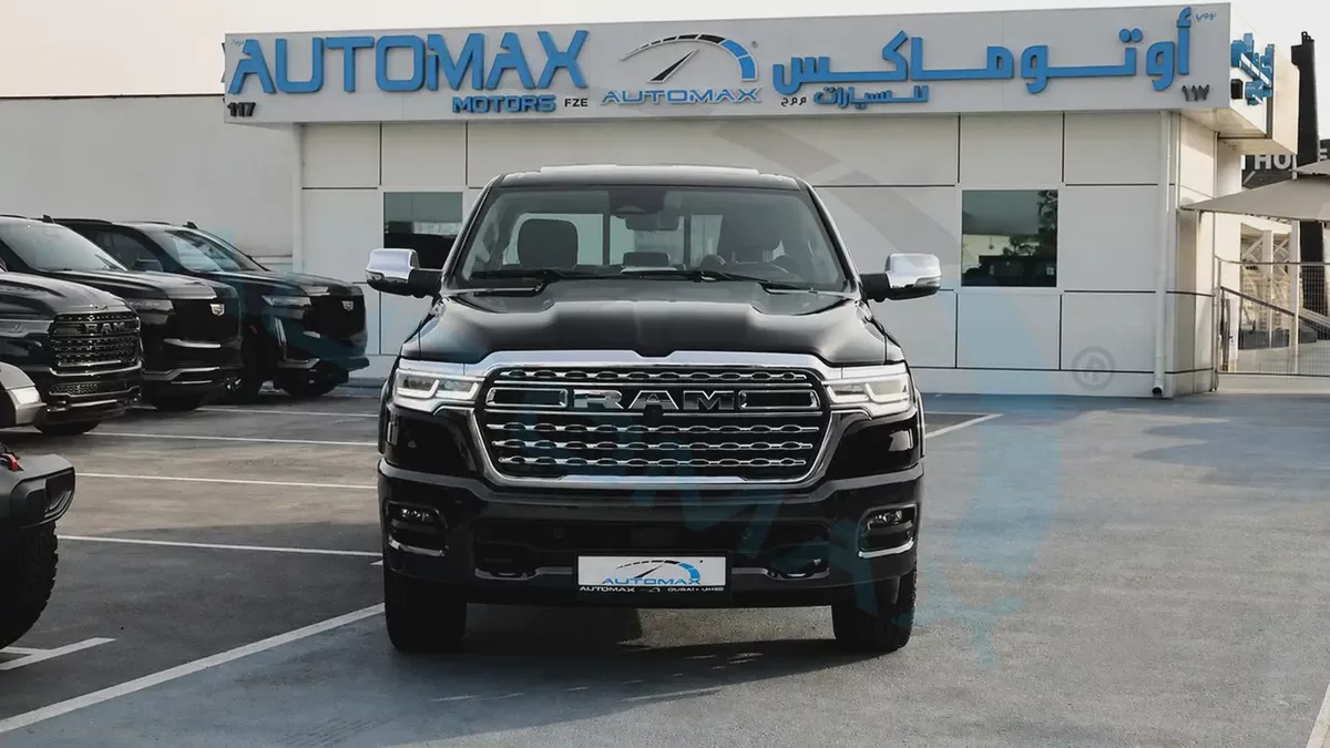 ( Multigate / For Export ) 2026/2026 RAM 1500 Limited Longhorn Crew Cab Hurricane H.O 3.0TT GCC 0KM-3-3