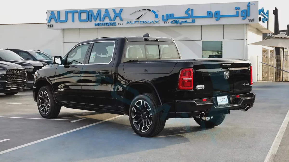 ( Multigate / For Export ) 2026/2026 RAM 1500 Limited Longhorn Crew Cab Hurricane H.O 3.0TT GCC 0KM-4-4