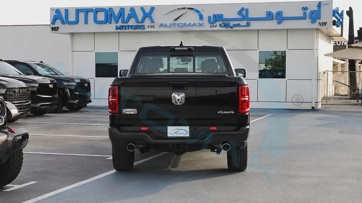 ( Multigate / For Export ) 2026/2026 RAM 1500 Limited Longhorn Crew Cab Hurricane H.O 3.0TT GCC 0KM-5-5