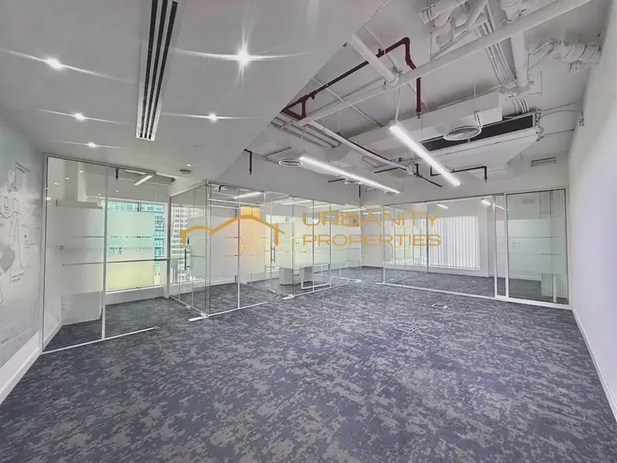 Fitted Office with Full Canal View | 5 Glass Cabins | 1,165 Sqft