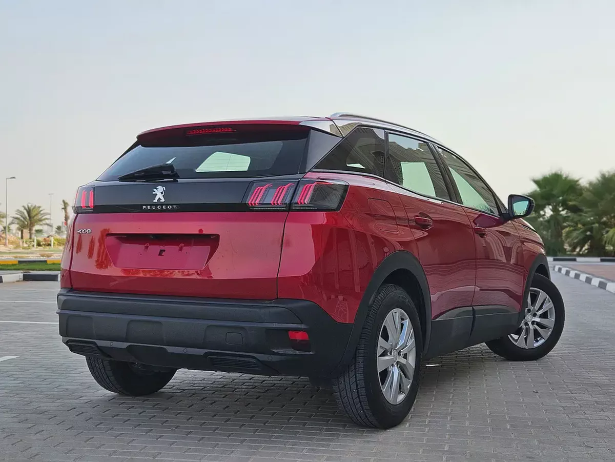 Peugeot 3008 Active 2021 GCC Specs Premium Condition Clean 4 Cylinder Family SUV With Bank Finance-17-17